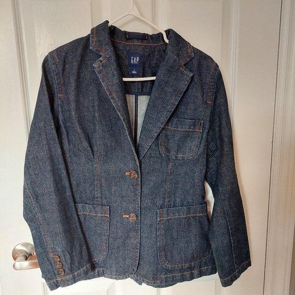 GAP Dark Blue Jean Jacket - Picture 1 of 11